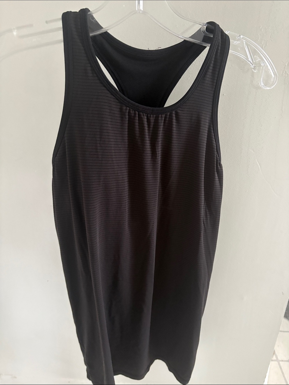 Lulu Lemon Black Racerback Tank Top - Lightweight Women's Activewear